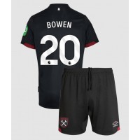 West Ham United Jarrod Bowen #20 Auswärts Trikotsatz Kinder 2024-25 Kurzarm (+ Kurze Hosen)